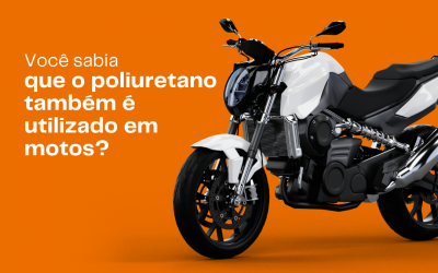 Você sabia que o poliuretano também é utilizado em motos? Veja como: